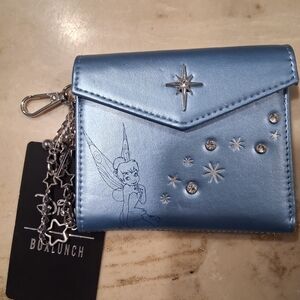Blue Star-Embellished Wallet